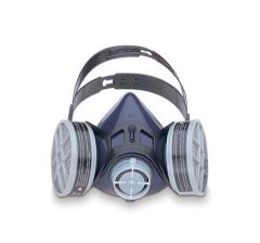 Premier Half Mask Respirators w/elastic headstrap, S, S
