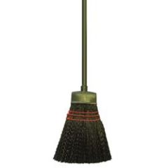 Broom, Maid, Plastic Flagged Tip, Wood Handle, **CLOSEOUT!**