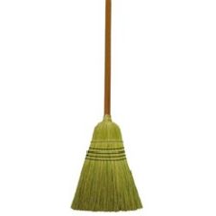 Broom, Warehouse, Mix Fiber, Wood Handle, Dz