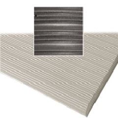 Ribbed Foam 3 X 5'  Coal, Ea