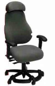 9000 Series Ergo Chair, Midnight/Cloud 9