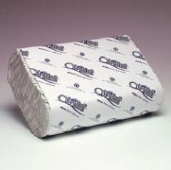 Hand Towel, C-Fold, Bleached, 16/150's