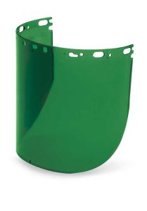 Protecto-Shield Replacement Visors, Medium green polycarbonate 